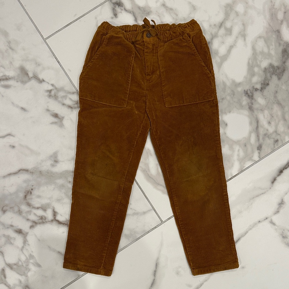 Rylee + Cru Brown Corduroy Kids Casual Bottoms
